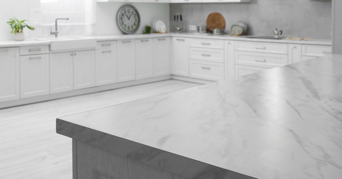 porcelain benchtop edge